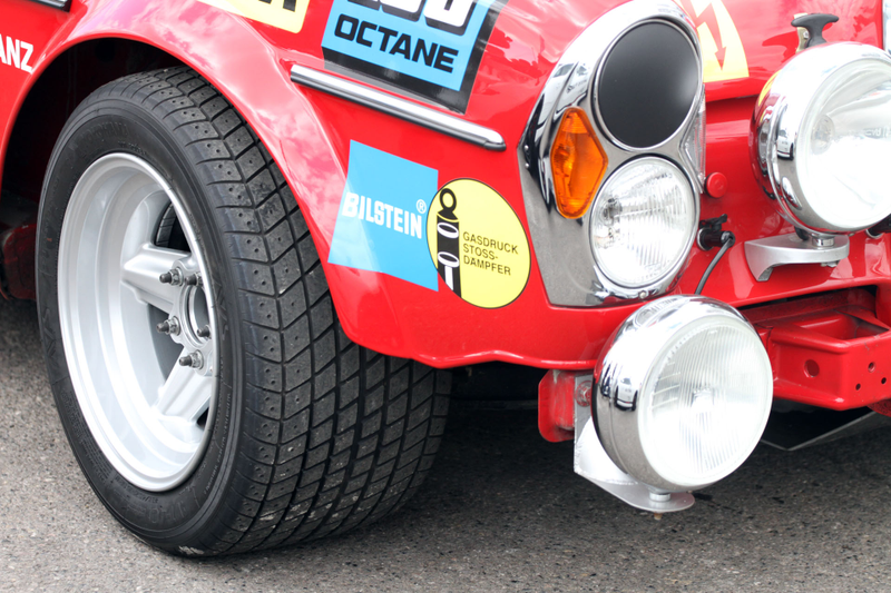 Illustration for article titled The Tires Remain The Craziest Thing About AMG's Red Pig
